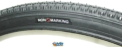 24 X 1 3/8" (37-540m) Pneumatic TIRE, Black Non-Marking. Price is for a Set of 2 Tires