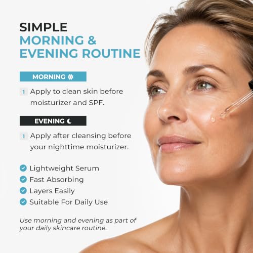 Solvaderm Stemnucell Anti-Aging Facial Serum – Reduces Wrinkles, Fine Lines & Expression Lines – Plant Stem Cells