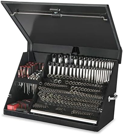Montezuma ME300B 30-Inch Portable TRIANGLE Toolbox, Black
