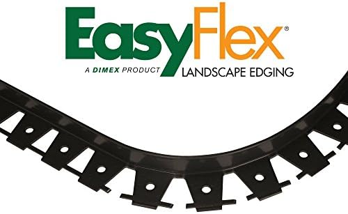 EasyFlex Snip-to-Flex Paver Edging, 60-Feet, Black