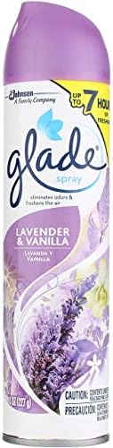 Glade Aerosol Air Freshener, Lavender & Vanilla 8 oz