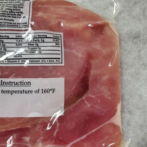 Dan'l Boone Inn Brand Country Ham Biscuit Cut 5-3oz Packs