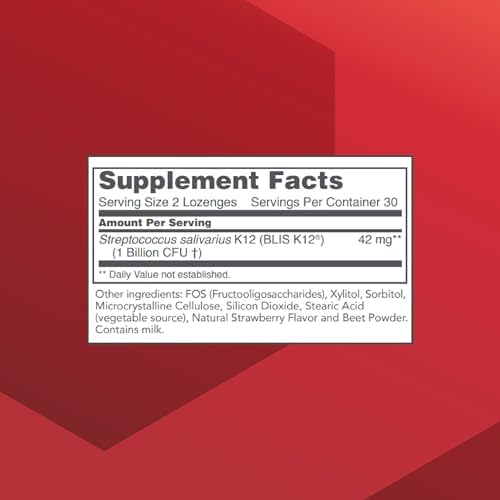 PROTOCOL FOR LIFE BALANCE E.N.T. Biotic - Probiotic Lozenge - Oral & Throat Health* - 1 Billion CFU - Immune Support* - Refrigerate for Live
