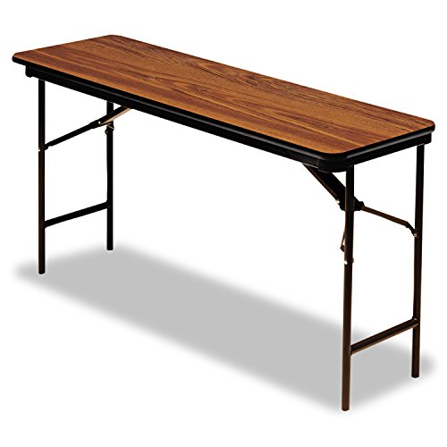 Iceberg OfficeWorks Commercial Folding Table, 5 ft, Gray