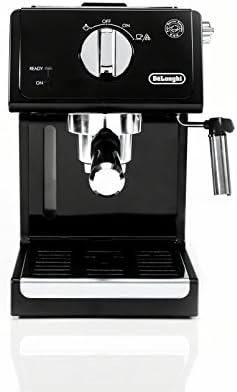 De'Longhi 15-Bar Pump Espresso Machine with Milk Frother & Temperature Control - Compact Home Barista Coffee Maker for Espresso, Latte, Cappuccino & Iced Coffee, Easy to Clean Design