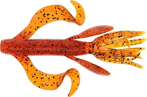 Yamamoto Custom Baits 4" Kreature Soft Creature Bait, 7-Pack, Bass Fishing Soft Plastic Lure, Multiple Colors
