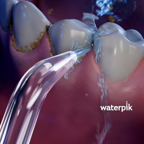 Waterpik Water Flosser Precision Replacement Tips, 2 Count JT-100E | Genuine Waterpik Brand Refill Nozzles Heads for Every Day Gum Health
