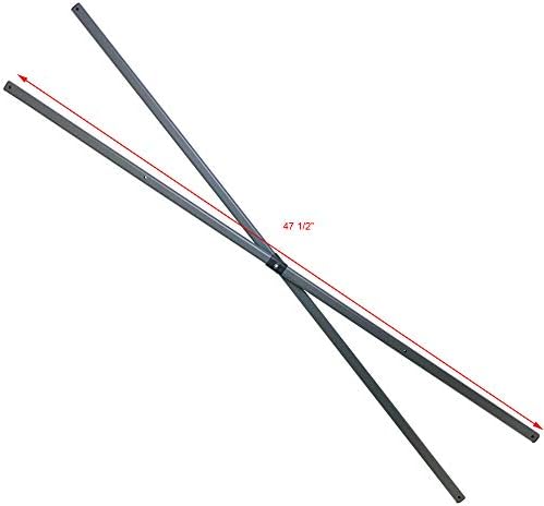 for Quest 12 x 12 Straight Leg Canopy X Truss Bars 47 3/8" Replacement Parts
