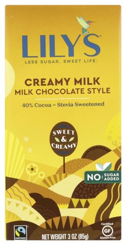 Lily's - Creamy Milk Chocolate Bar 40% Cocoa - 3 oz.