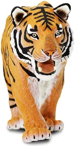 Safari Ltd. Siberian Tiger Figurine - Realistic 10.5" Figure - Educational Toy for Boys, Girls and Kids Ages 1+