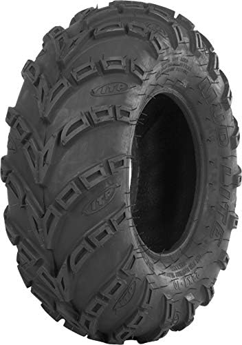 ITP Mud Lite AT Mud Terrain ATV Tire 22x8-10 | ATV & UTV Mud Terrain All Season Traction 6 Ply Bias Construction Black Sidewall Tire