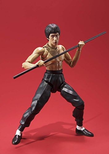 TAMASHII NATIONS Bandai Bruce Lee S.H. Figuarts Action Figure | Bruce Lee 5 Inch Action Figure S.H. Figuarts - Bruce Lee