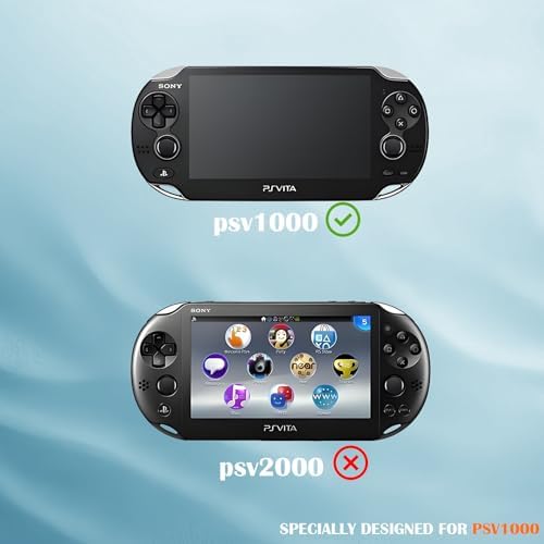 Ultra Clear Crystal Transparent Hard Shell Protective Case Cover Skin for Sony PlayStation PS Vita PSV 1000 PCH-1000 Console