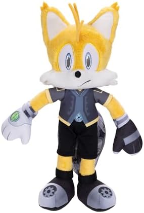 Sonic Prime 13-inch Soft Plush Tails Nine Ages 3+ (Officially licensed by Sega and Netflix)