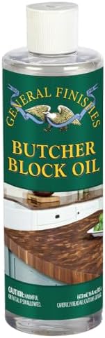 General Finishes Butcher Block Oil, 1 Pint