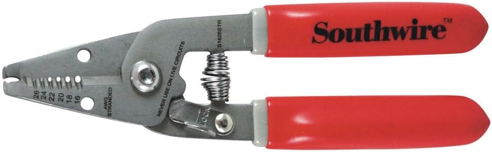Southwire Compact Wire Stripper 16-26 AWG - Strips, Cuts