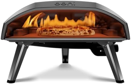 Ooni Koda 16 Propane Gas Pizza Oven – 16" Gas Powered Outdoor Oven with 28 mBar Regulator and Gas Hose