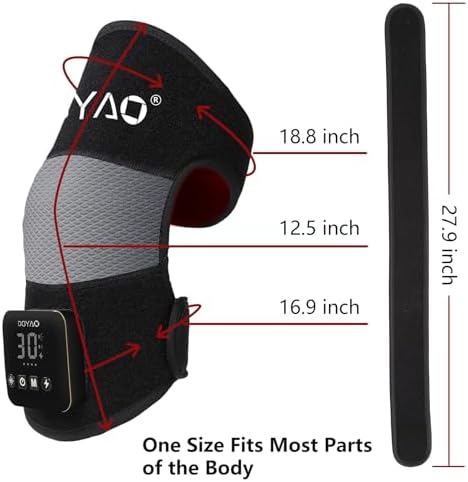 DGXINJUN Red Light Therapy Device for Body Calf Arm Pain Relief Near Infrared Light Therapy 850nm LED Muscle Wrap for Leg Home Use Nerve Damage Deep