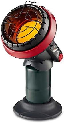 Mr. Heater 3800 BTU Portable Little Buddy Propane Emergency Heater with Push Start Button for Indoor and Outdoor Use, (2 Pack)