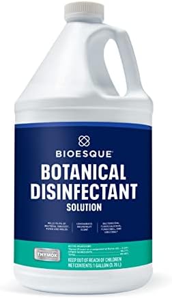 Bioesque Botanical Disinfectant Solution, Heavy Duty Broad-Spectrum Disinfectant, Kills 99.9% of Bacteria, Viruses*, Fungi, & Molds