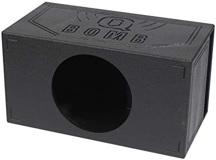 Q-POWER QBOMB15VL Single 15" Vented Ported Subwoofer Sub Box Enclosure (2 Pack)