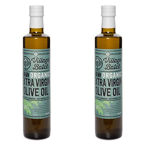 VILLAGE BATCH - AWARD WINNERS - KORONEIKI OLIVE OIL Greek Olive Oil ORGANIC COLD PRESSED OLIVE OIL Extra Virgin Olive Oil High In Polyphenols