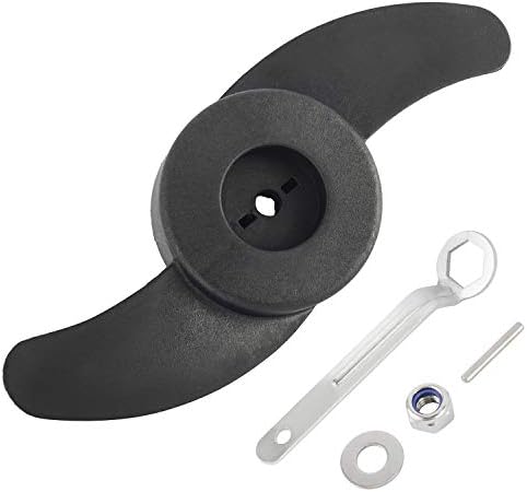 NovelBee 2 Blade Electric Trolling Motor Outboard Propeller,Power Prop Kit
