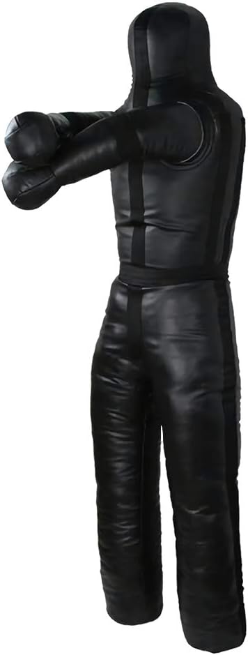Aoneky 6FT Unfilled Grappling Dummy for Adults, Heavy Duty MMA BJJ Wrestling Training Dummy