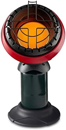 Mr. Heater 3800 BTU Portable Little Buddy Propane Emergency Heater with Push Start Button for Indoor and Outdoor Use, (2 Pack)