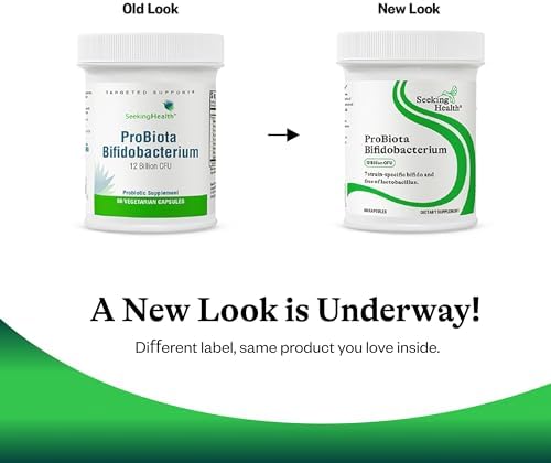 Seeking Health ProBiota Bifidobacterium, 60 Capsules, Probiotic Supplement for Digestive Health, Bifido Only, Vegan- and Vegetarian-Friendly