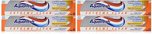 Aquafresh Extreme Clean Whitening Action Fluoride Toothpaste for Cavity Protection, 5.6 Ounce