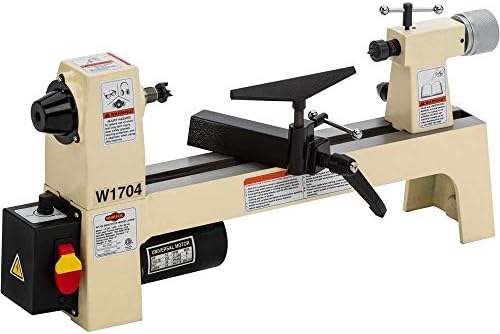 SHOP FOX W1704 1/3-Horsepower Benchtop Lathe