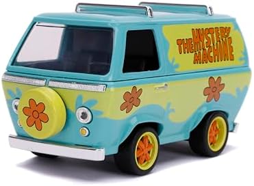 Jada Toys 1:32 Scooby-Doo Mystery Machine Die-Cast Car, Toys for Kids and Adults