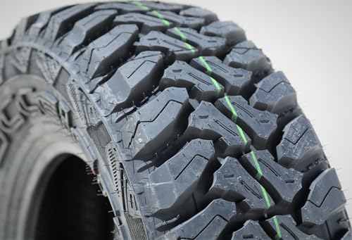 Accelera M/T-01 Mud Off-Road Light Truck Radial Tire-LT235/75R15 235/75/15 235/75-15 104/101Q Load Range C LRC 6-Ply BSW Black Side Wall