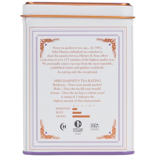 Harney & Sons Dragon Pearl Jasmine Tea, 20 Count(Pack of 1) | Green tea scented with jasmine flowers for a delicate floral aroma. Contains caffeine.