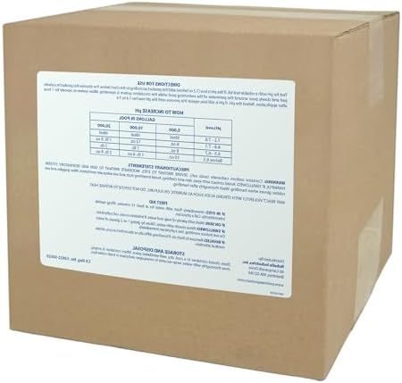 Pool Mate 25-Pounds Premium pH Up for Swimming Pools | 100% Sodium Carbonate, Raises pH, pH Increaser, Easy To Use, Works Fast