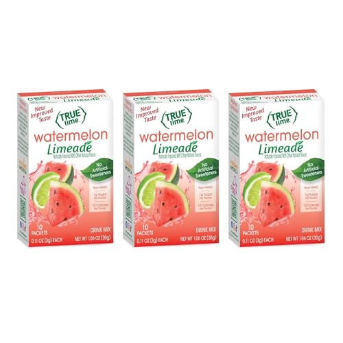 True Lime Watermelon Limeade, 10 ct - 3 pack