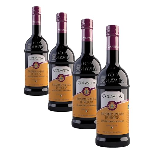 Colavita White Balsamic Vinegar, 17 Fl Oz (Pack of 6)