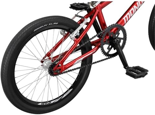 Mongoose Title Pro or Elite BMX Race Bike, Beginner or Returning Riders, Featuring Lightweight Tectonic T1 Aluminum Frame and Internal Cable Routing
