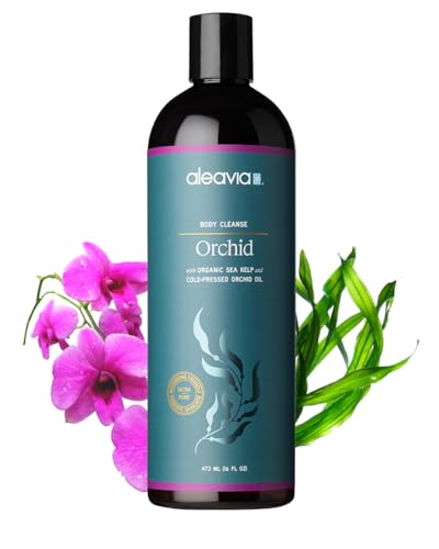 Aleavia Body Cleanse – Organic & All-Natural Prebiotic Body Wash – Fragrance-free and Sulfate-Free Enzymatic Body Cleanser – 16 Oz.