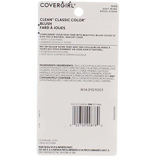 CoverGirl Classic Color Blush Iced Plum(C) 510, 0.3-Ounce Pan (Pack of 2)