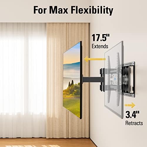 Mounting Dream Long Arm TV Wall Mount Full Motion TV Mount for 42-94" TVs