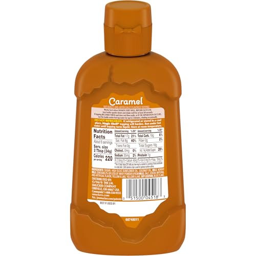 Smucker's Magic Shell Caramel Flavored Topping, 7.25 Ounces