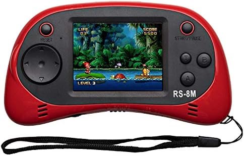 Kids Handheld Portable Video Game Player with 200 Games - 16 Bit 2.5 Inch Screen Mini Retro Electronic Machine for Boys Girls