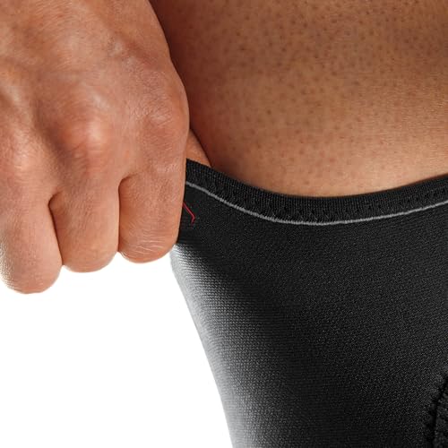 McDavid 402 Knee Support With Open Patella, Black, Large