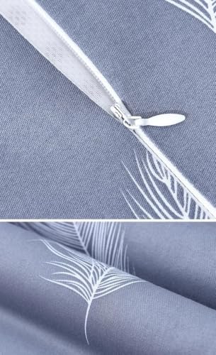 Pillow Case for Cervical Neck Pillow - Standard Size Cotton Pillowcase with Zipper