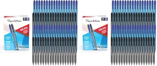 Paper Mate InkJoy 100RT Retractable Ballpoint Pens, Medium Point (1.0mm), 20 Count - Teacher Essentials, Colorful Office Supplies, Note-Taking, Back to School