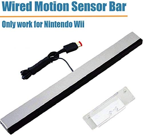 4 in 1 Wii Replacement Cables Set - AC Power Adapter, Wii to HDMI Converter, Wired Motion Sensor Bar and Composite AV Cable