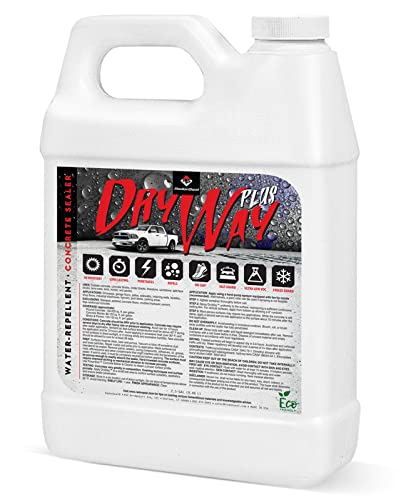 DryWay Plus DOT Approved Concrete Driveway Sealer, Silane/Siloxane
