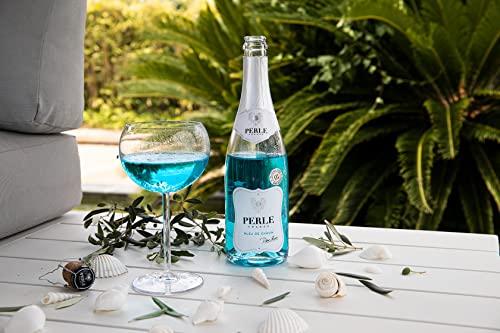 Pierre Chavin Perle Blanc Alcohol-Free 0.0% Sparkling White Wine Alternative From France, Low Calorie, Halal Certified, Vegan, and No Sulphites 750ml